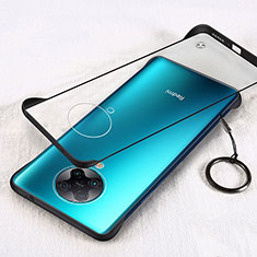 Coque Antichocs Rigide Transparente Crystal Etui Housse S01 pour Xiaomi Redmi K30 Pro 5G Noir