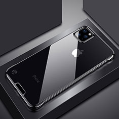 Coque Antichocs Rigide Transparente Crystal Etui Housse S02 pour Apple iPhone 11 Pro Noir