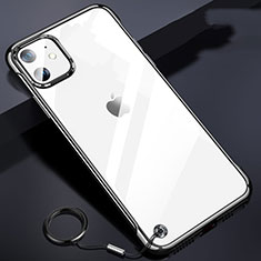 Coque Antichocs Rigide Transparente Crystal Etui Housse S03 pour Apple iPhone 11 Noir