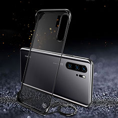 Coque Antichocs Rigide Transparente Crystal Etui Housse S03 pour Huawei P30 Pro New Edition Noir
