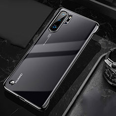 Coque Antichocs Rigide Transparente Crystal Etui Housse S04 pour Huawei P30 Pro New Edition Noir