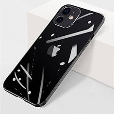 Coque Antichocs Rigide Transparente Crystal Etui Housse WT1 pour Apple iPhone 12 Noir