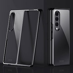 Coque Antichocs Rigide Transparente Crystal Etui Housse Z01 pour Samsung Galaxy Z Fold4 5G Noir