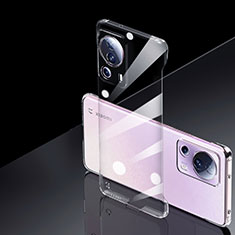 Coque Antichocs Rigide Transparente Crystal pour Xiaomi Mi 12 Lite NE 5G Noir