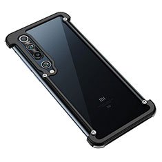 Coque Bumper Luxe Aluminum Metal Etui A01 pour Xiaomi Mi 10 Noir