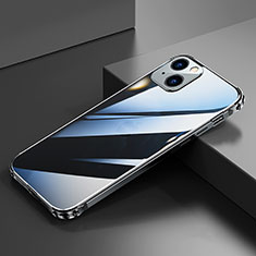 Coque Bumper Luxe Aluminum Metal Etui A06 pour Apple iPhone 14 Noir