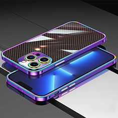 Coque Bumper Luxe Aluminum Metal Etui JL1 pour Apple iPhone 13 Pro Colorful