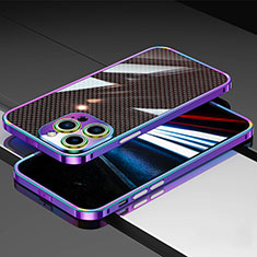 Coque Bumper Luxe Aluminum Metal Etui JL1 pour Apple iPhone 15 Pro Colorful