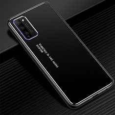 Coque Bumper Luxe Aluminum Metal Etui pour Huawei Honor 30 Lite 5G Noir