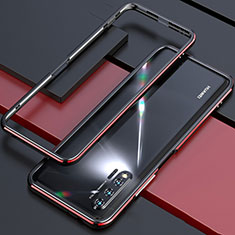 Coque Bumper Luxe Aluminum Metal Etui pour Huawei Nova 6 5G Rouge