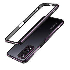 Coque Bumper Luxe Aluminum Metal Etui pour Xiaomi Mi 11i 5G (2022) Violet