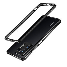 Coque Bumper Luxe Aluminum Metal Etui pour Xiaomi Mi Mix 4 5G Noir