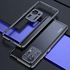 Coque Bumper Luxe Aluminum Metal Etui S01 pour Xiaomi Mi Mix 4 5G Noir