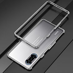 Coque Bumper Luxe Aluminum Metal Etui S01 pour Xiaomi Poco F3 GT 5G Gris