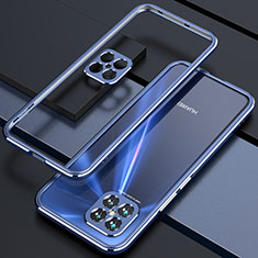 Coque Bumper Luxe Aluminum Metal Etui T01 pour Huawei Nova 8 SE 5G Bleu