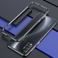 Coque Bumper Luxe Aluminum Metal Etui T01 pour Huawei P20 Lite (2019) Noir
