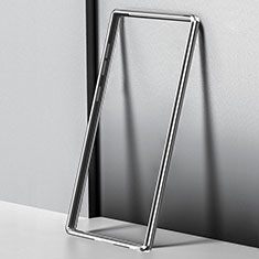 Coque Bumper Luxe Aluminum Metal Etui T01 pour Samsung Galaxy Note 10 5G Argent