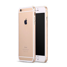 Coque Bumper Luxe Aluminum Metal pour Apple iPhone 6 Plus Or