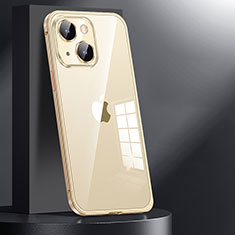 Coque Bumper Luxe Metal et Plastique Etui Housse JL1 pour Apple iPhone 14 Or
