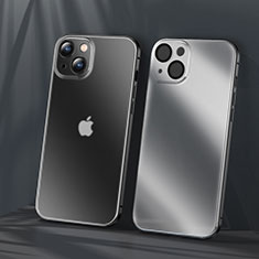 Coque Bumper Luxe Metal et Plastique Etui Housse LF1 pour Apple iPhone 14 Plus Noir