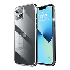 Coque Bumper Luxe Metal et Plastique Etui Housse LF5 pour Apple iPhone 13 Noir