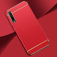Coque Bumper Luxe Metal et Plastique Etui Housse M01 pour Huawei Enjoy 10S Rouge