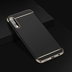 Coque Bumper Luxe Metal et Plastique Etui Housse M01 pour Huawei Honor 9X Noir