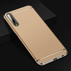 Coque Bumper Luxe Metal et Plastique Etui Housse M01 pour Huawei Honor 9X Pro Or