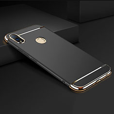 Coque Bumper Luxe Metal et Plastique Etui Housse M01 pour Huawei Honor V10 Lite Noir