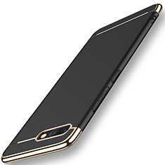 Coque Bumper Luxe Metal et Plastique Etui Housse M01 pour Huawei Honor View 10 Noir