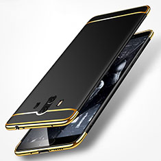 Coque Bumper Luxe Metal et Plastique Etui Housse M01 pour Huawei Mate 10 Noir