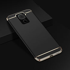 Coque Bumper Luxe Metal et Plastique Etui Housse M01 pour Huawei Nova 5i Pro Noir