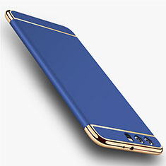 Coque Bumper Luxe Metal et Plastique Etui Housse M01 pour Huawei P10 Plus Bleu