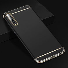 Coque Bumper Luxe Metal et Plastique Etui Housse M01 pour Huawei Y9s Noir