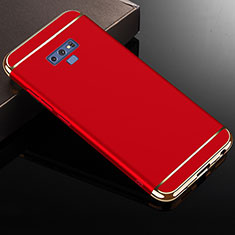 Coque Bumper Luxe Metal et Plastique Etui Housse M01 pour Samsung Galaxy Note 9 Rouge