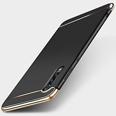 Coque Bumper Luxe Metal et Plastique Etui Housse M01 pour Xiaomi Mi 9 Lite Noir