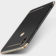 Coque Bumper Luxe Metal et Plastique Etui Housse M01 pour Xiaomi Mi A2 Lite Noir