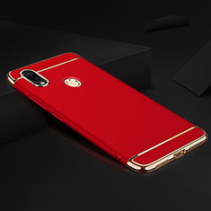 Coque Bumper Luxe Metal et Plastique Etui Housse M01 pour Xiaomi Redmi Note 7 Rouge