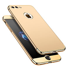 Coque Bumper Luxe Metal et Plastique Etui Housse M02 pour Apple iPhone 8 Plus Or