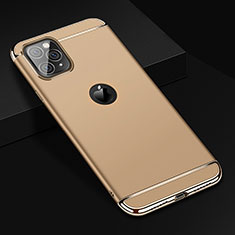 Coque Bumper Luxe Metal et Plastique Etui Housse T01 pour Apple iPhone 11 Pro Max Or