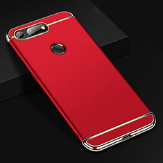 Coque Bumper Luxe Metal et Plastique Etui Housse T01 pour Huawei Honor View 20 Rouge