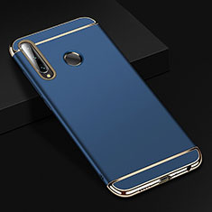 Coque Bumper Luxe Metal et Plastique Etui Housse T01 pour Huawei P Smart+ Plus (2019) Bleu