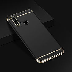 Coque Bumper Luxe Metal et Plastique Etui Housse T01 pour Huawei P20 Lite (2019) Noir