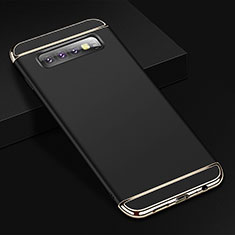 Coque Bumper Luxe Metal et Plastique Etui Housse T01 pour Samsung Galaxy S10 5G Noir