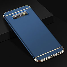 Coque Bumper Luxe Metal et Plastique Etui Housse T01 pour Samsung Galaxy S10e Bleu