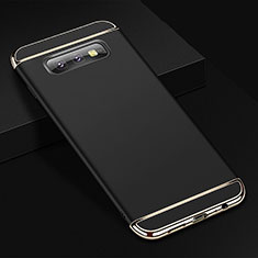 Coque Bumper Luxe Metal et Plastique Etui Housse T01 pour Samsung Galaxy S10e Noir