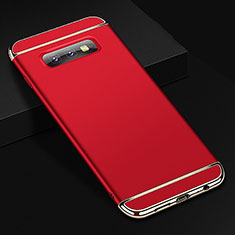 Coque Bumper Luxe Metal et Plastique Etui Housse T01 pour Samsung Galaxy S10e Rouge