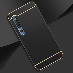 Coque Bumper Luxe Metal et Plastique Etui Housse T01 pour Xiaomi Mi 10 Noir