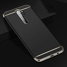 Coque Bumper Luxe Metal et Plastique Etui Housse T01 pour Xiaomi Redmi Note 8 Pro Noir