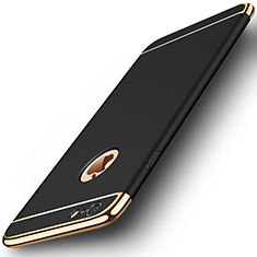 Coque Bumper Luxe Metal et Plastique M01 pour Apple iPhone 6 Plus Noir